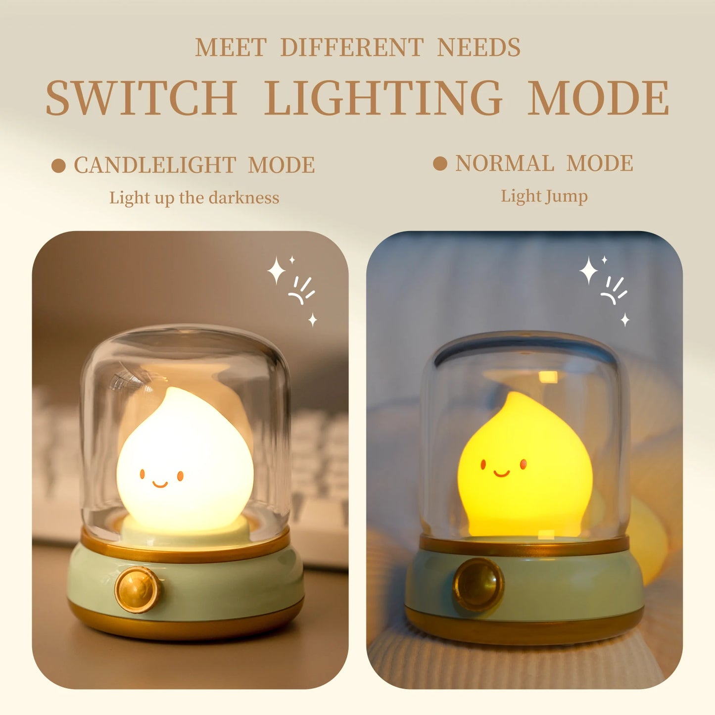 Mini LED Cartoon Night Lamp