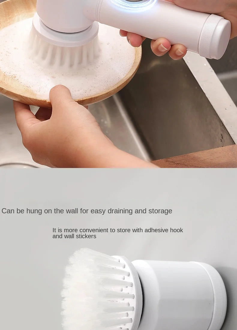 Multi-Function Electric Scrubber