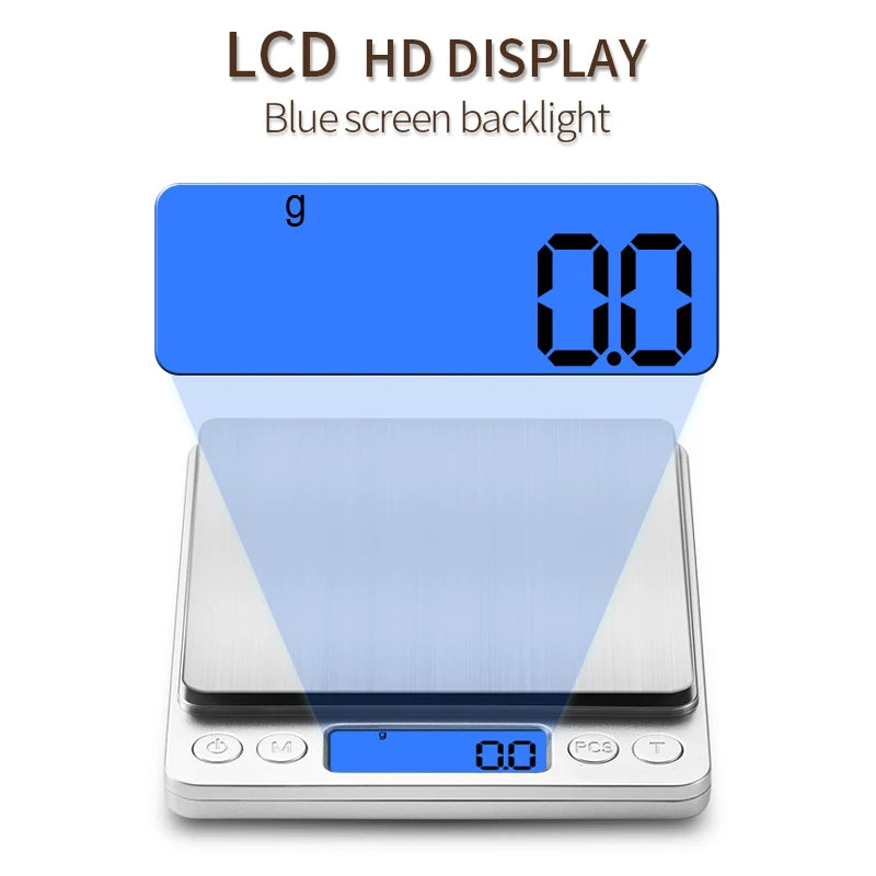 Precision Digital Scale 500g/0.01g