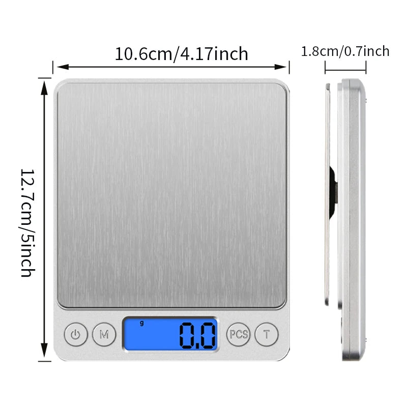 Precision Digital Scale 500g/0.01g