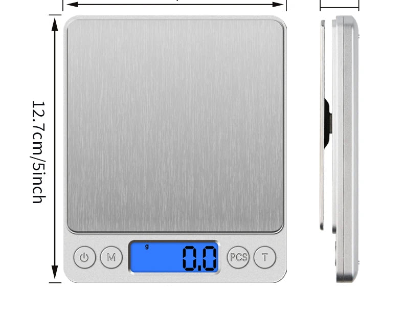 Precision Digital Scale 500g/0.01g