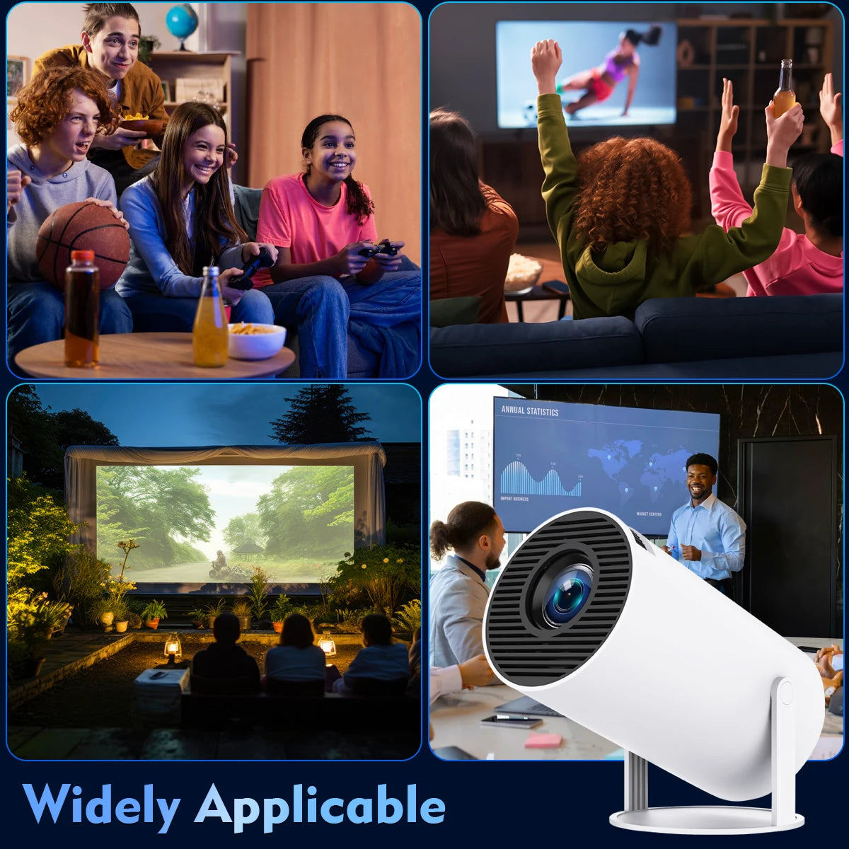 Magcubic HY300 Pro 4K Smart Projector