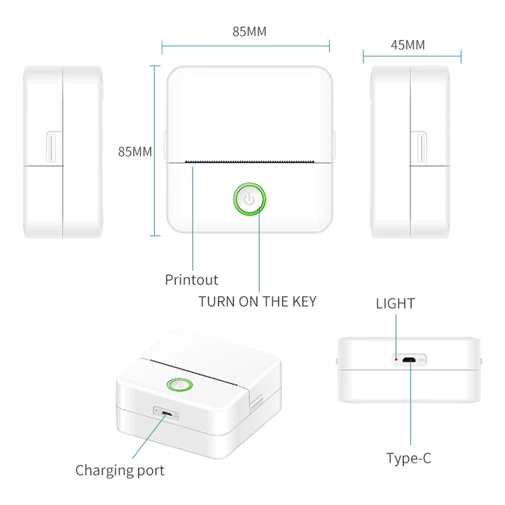 Mini Pocket Thermal Printer