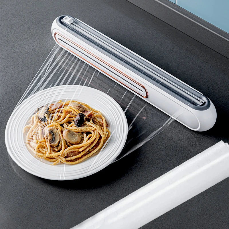 Magnetic Kitchen Wrap Dispenser & Cutter