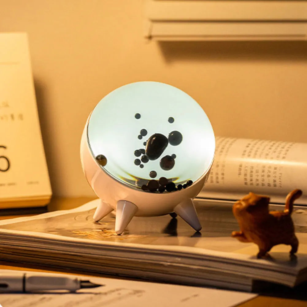 Magnetic Rhythm Light: Ferrofluid Music Visualization Lamp